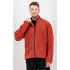 Fleecejacke DEPROC ACTIVE "WAWA BAY", Herren, Gr. XL (54), rot (chilli), 100% Polyester, sportlich, Langarm gerader Abschluss, Jacken, auch in großen Größen erhältlich