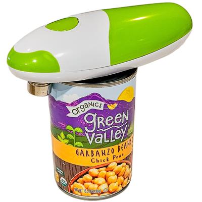 Automatic Hands Free Can Opener - Electric, Smooth Edge Safety, Battery Operated & Cordless