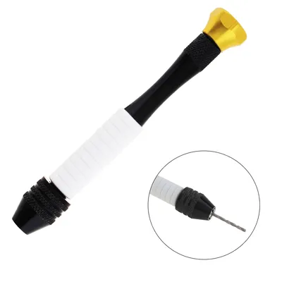 Mini Micro Aluminum Hand Drill Pin Vise Twist Drill Bits Woodworking Drilling Rotary Tool Hand Drill Manual