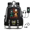 Sac à dos d'école étanche pour enfants, cartable de voyage avec USB, Anime My Hero Academia, pour