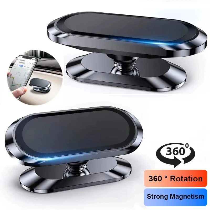 360 ° Support de téléphone magnétique pour voiture, Support magnétique pour Smartphone, Support GPS pour iPhone 13 12 XR Xiaomi Mi Huawei Samsung LG