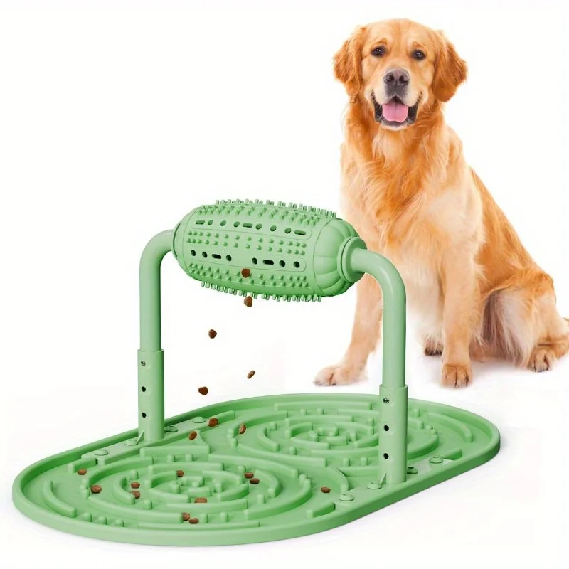 Interaktive Scroll Dog Feeder Spielzeug-Slow Feed Silikon matte für kleine bis mittlere Rassen, intellektueller Futtersp ender Image