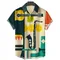 Chemises hawaïennes pour hommes, Instruments de musique décontractés, chemises imprimées en 3D,