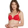 LOU Womens Amazone Push-Up Bra - Red Polyamide - Size 38B | LOU Sale | Discount Designer Brands