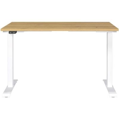 Germania-Werke Schreibtisch höhenverstellbar (elektrisch) »Jet« 120 cm blau, 120x120x80 cm Image