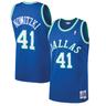 Dallas Mavericks Dirk Nowitzki Hardwood Classics Road Swingman Trikot von Mitchell & Ness - Herren