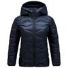 Peak Performance - Women's Helium Down Hood Jacket - Daunenjacke Gr XS blau/schwarz