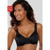 T-Shirt-BH NUANCE, Damen, Gr. 85, Cup C, schwarz, Microtouch, Obermaterial: 82% Polyamid (TACTEL), 18% Elasthan (LYCRA), Basic, BHs, aus hochwertiger Microfaser
