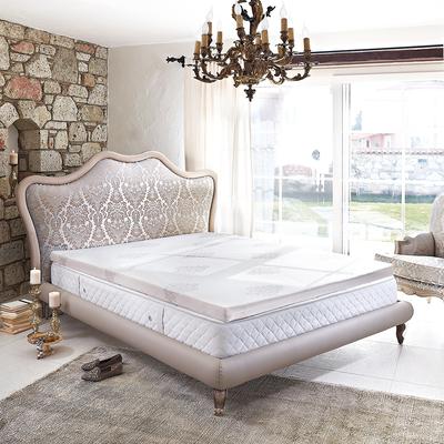 Topper YATAS BEDDING "Visco", weiß, B:200cm H:4cm L:200cm, Viscoschaum, Topper Image