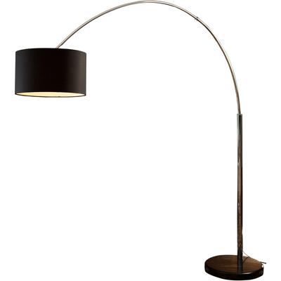 SALESFEVER Bogenlampe "Aija", schwarz, Ø 35cm H: 210cm, Lampen, Mit Dimmschalter Image