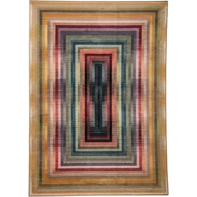 Teppich HEINE HOME Gr. 7, beige, B:u00d8155cm H:10mm Ø:155cm, Polypropylen, Kunstfaser, Teppiche, Kurzflorteppich Teppich Webteppich Flachgewebeteppich Image