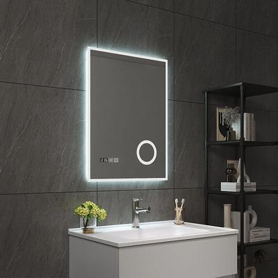 LED-Badspiegel Lizzano 60x80 cm Weiß [ Pro.tec Image