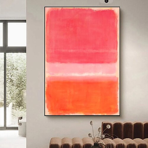 handgefertigte Kopie Mark Rothko Leinwandbilder moderne Gemälde Wohnzimmer Wanddekoration Schlafzimmer Gemälde Küche Leinwand Kunst gespannter Rahmen fertig zum Aufhängen Image