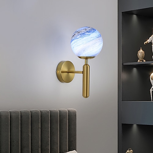 creative planet wandleuchte moderne einfache wandleuchte am nacht schlafzimmer Image