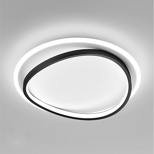 LED-Deckenleuchte Kreis rundes Design Unterputz-Deckenleuchten 6000k LED-Deckenleuchten, Deckendekorationsleuchten, 50 cm LED-Leuchte für zu Hauseamp; Büro 110-240v Image