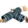 Tunnel Chat Jeu Chat Tunnel Lapin Pet Tunnel Tube de Tunnel Pliant Chat Tunnel Jouets Tunnel pour