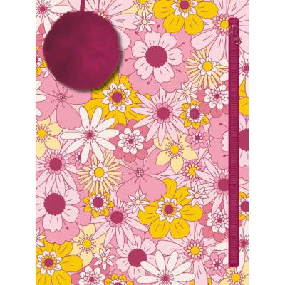 Retro Floral Journal