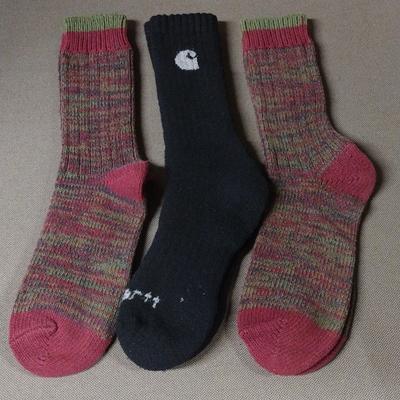 Carhartt Underwear & Socks | 3 Pr Mens Wool/Cotton Blend Socks | Color: Black | Size: Os