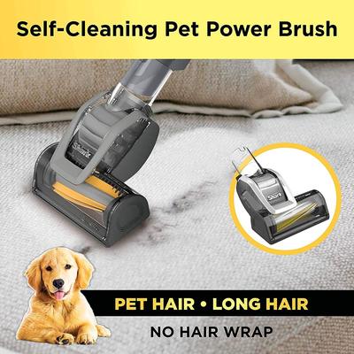 LA502 Rotator Vacuum Vacuum with Self Brushroll Powerful Pet Hair Pickup and HEPA Filter, Lift-Away Upright w/Duo Clean, Silver