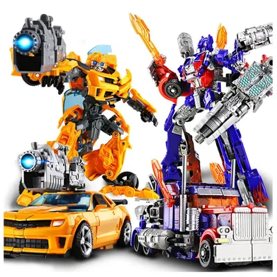 Transformation Action Figure Toy Masterpiece OP Commander Prime Bumble Bee Movie Model 18cm Alloy
