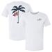 Men s 500 Level White Jupiter Links Golf Club TGL Primary Logo Team T-shirt