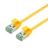 ROLINE RM U/FTP DataCenter Patchkabel Kat.6A (Class EA), slim, gelb, 0,5 m