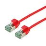 ROLINE RM U/FTP DataCenter Patchkabel Kat.6A (Class EA), slim, rot, 2 m