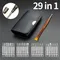 Mini tournevis de précision 29 en 1, Kit d'outils, embouts de tournevis portables, ensemble d'outils, outils de poche, outil de réparation électronique professionnel