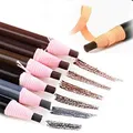Crayon à sourcils longue durée, 5 pièces, stylo de tatouage étanche, Eyeliner noir marron gris,