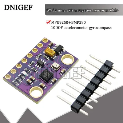 MPU-9250 mpu9250 bmp280 sensor platine modul spi iic/i2c 10dof beschleunigung gyroskop kompass Image