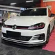 Per VW Golf 7 7.5 MK7 MK7.5 GTI GTD Rline 2013-2020 Auto Paraurti Anteriore Lip Spoiler Splitter