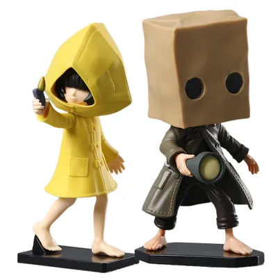 Little Nightmares Six Mono PVC Figurine Doll Toy Collect Figure for Gift