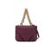 Bottega Veneta Leather Satchel: Purple Bags