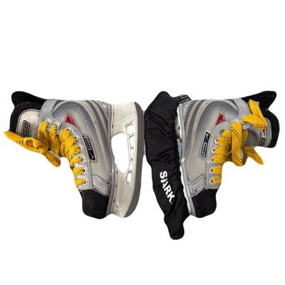 Nike Other | Bauer Senior Men’s Vapor Xxv Size Junior Medium(1-5) Ice Hockey Skates Silver | Color: Silver/Yellow | Size: Junior Medium