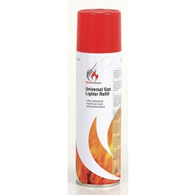 Flame Classics Feuerzeuggas 250 ml zum Nachfüllen Feuerzeug Gas Universal