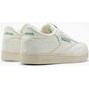 Sneaker REEBOK CLASSIC "CLUB C", Gr. 35, weiß (chalk, chalk, glegrn), Synthetik, sportlich, Schuhe