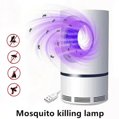 Electric Fly Bug Mosquito Insect Killer LED Light Trap Control Lamp Small Pest with USB Power Supply