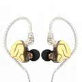 KZ ZSN PRO X Dual Driver 1BA + 1DD Auricolari ibridi in metallo Monitor in-ear HiFi con cavo staccabile a 2 pin