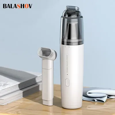 Staubsauger Mini Auto Reinigung Leistungsstarke Saug Handheld Auto Staubsauger Wiederaufladbar für Image