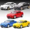 Um 1/64 RX-8 modell auto vintage druckguss spielzeug jdm klassische premium fahrzeugs ammlung geschenke für erwachsene hobby