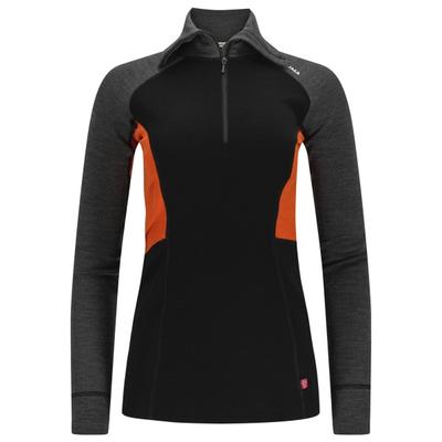 Aclima - Women's Warmwool Polo - Merinoshirt Gr L schwarz Image