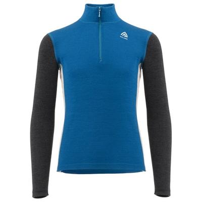Aclima - Warmwool Mock Neck Junior - Merinounterwäsche Gr 150 blau Image