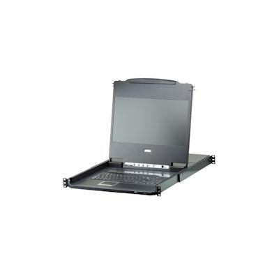 ATEN CL6708MW 43cm LCD KVM Switch, USB-DVI 8 Port (D)