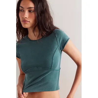 We The Free Protagonist Tee at Free People in Rainforest, Size: XS