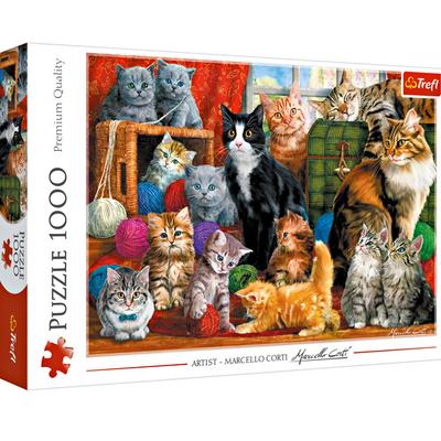 Puzzle 1000 Teile - Katzen