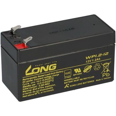 Agm blei akku batterie 12V 1,2Ah + ladegerät Image