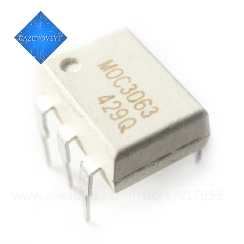 10 teile/los MOC3063-M MOC3063 EL3063 DIP-6 Auf Lager Image