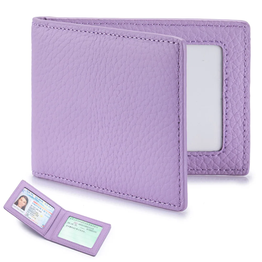 Documents de conduite de voiture en cuir véritable permis de conduire automatique sac de carte de crédit étui porte-couvercle sac à main portefeuille pour certificat de véhicule
