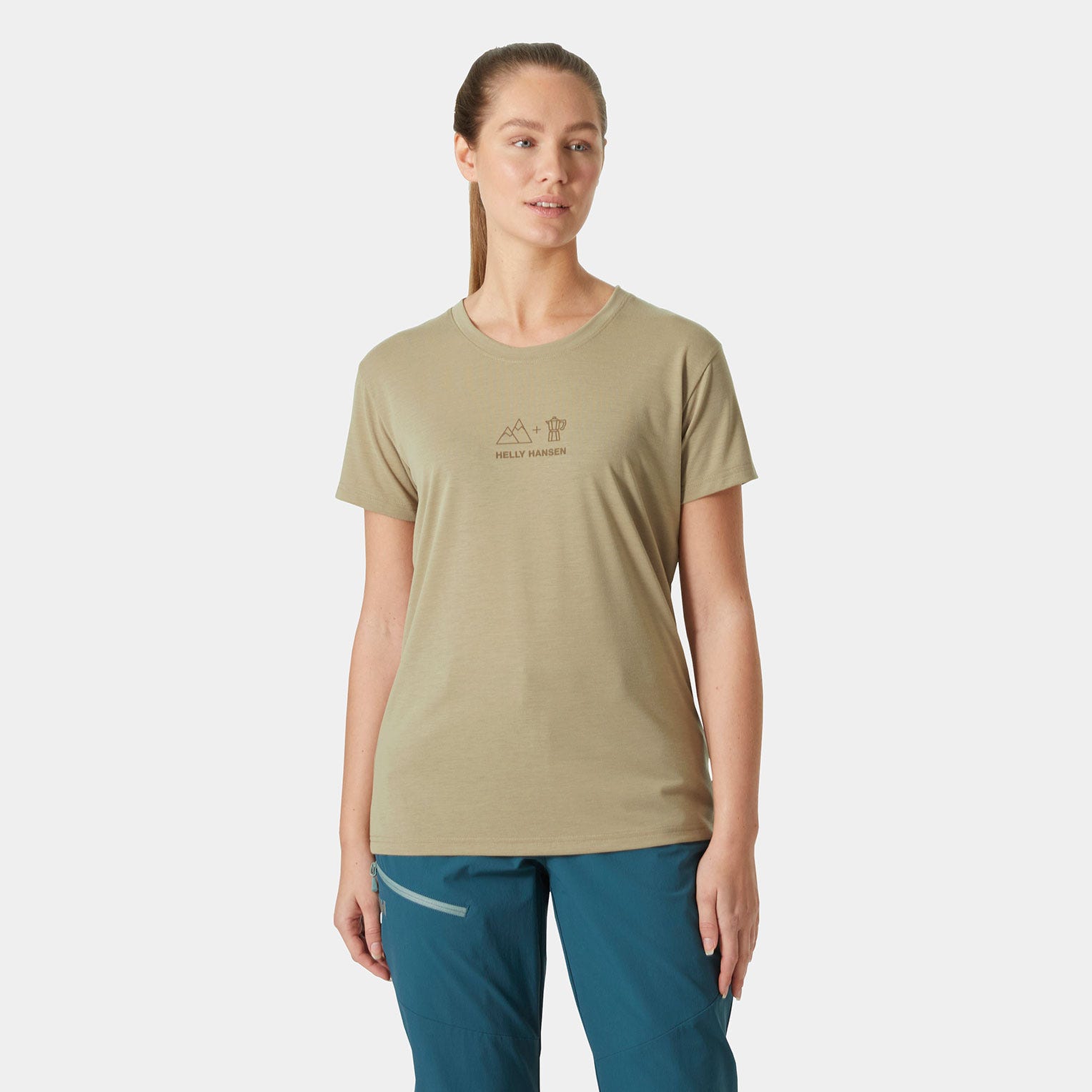 Helly Hansen Damen Skog Jersey-t-shirt Aus Recyletem Material M Image