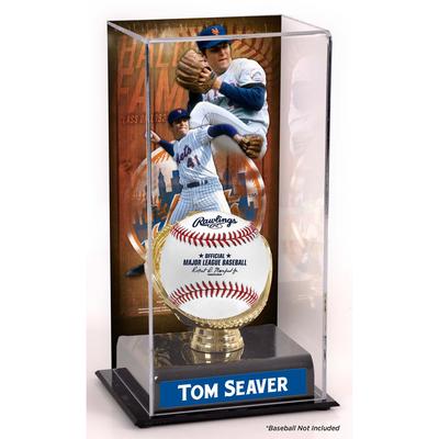 Sublimierte Vitrine mit Bild von Tom Seaver, New York Mets, Hall of Fame Image